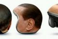 Berlusconi diventa un casco per moto